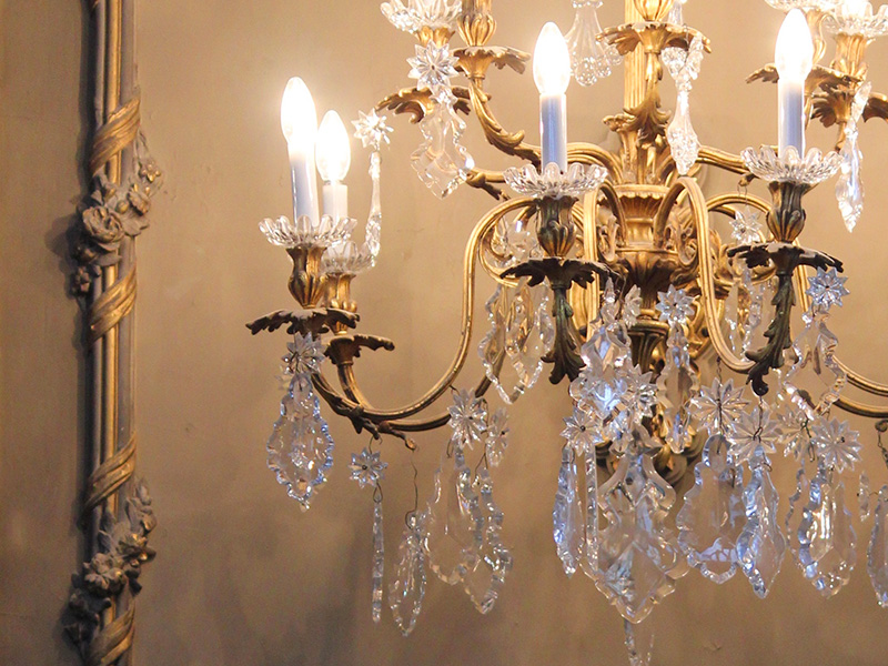 Lampadario di cristallo